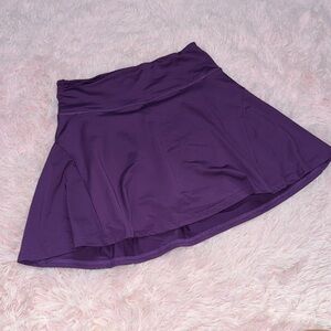 Purple tennis skort